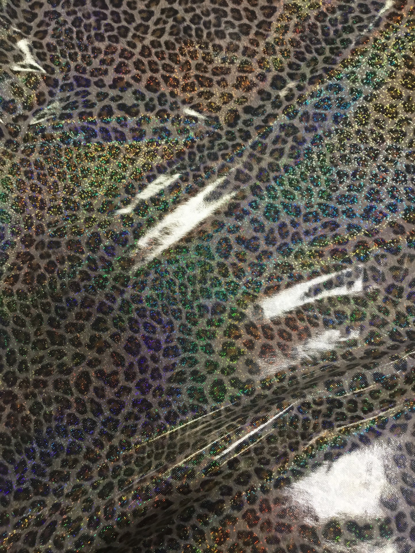 Raincoat Foil Print - Leopard