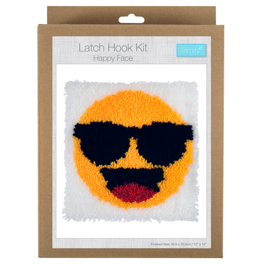 Latch Hook Kit: Happy Face