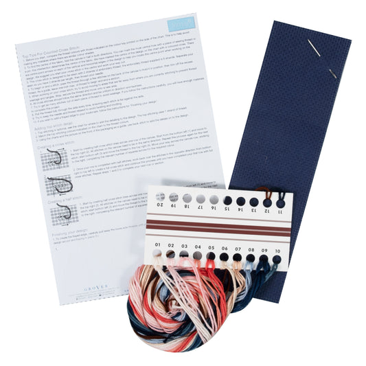 Útsaumur Bókamerki