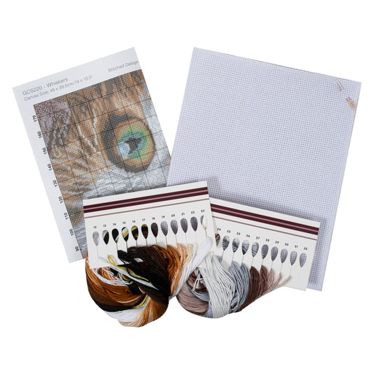 Útsaumur - Whiskers