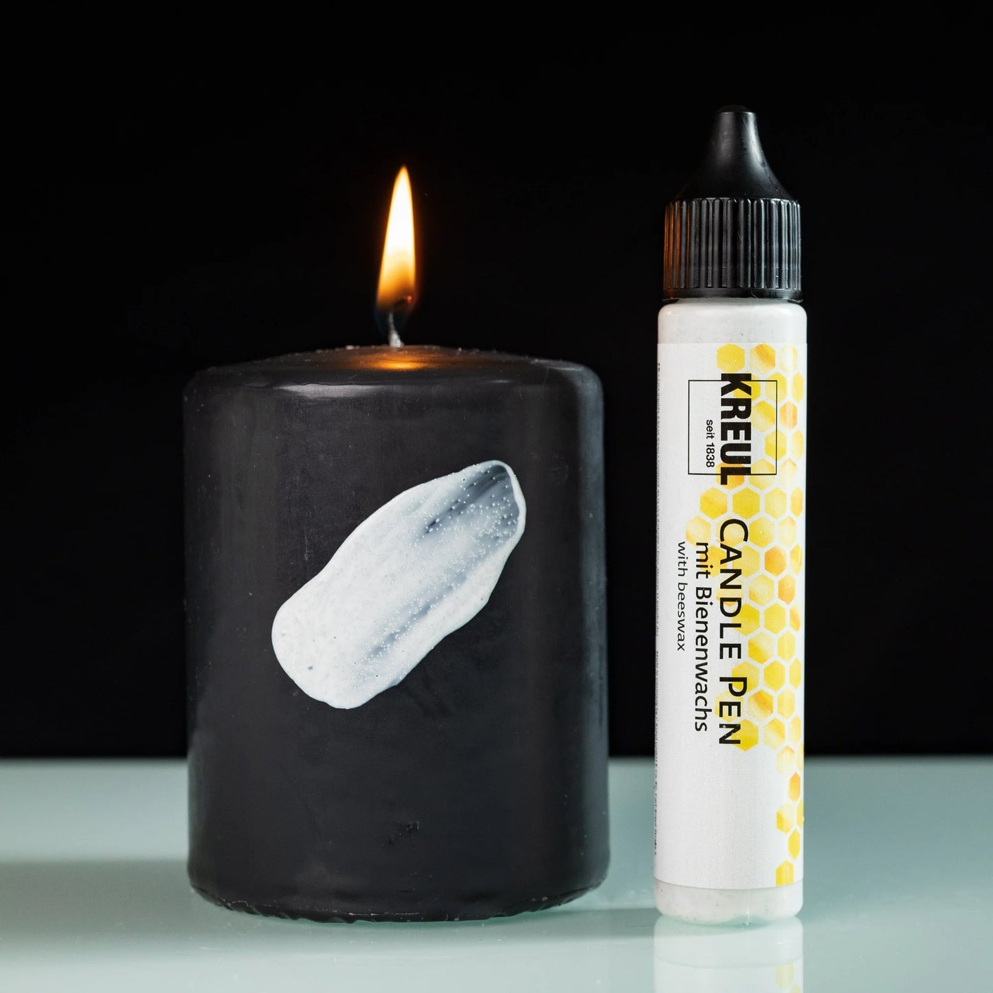 PicTixx Kertapenni - Glitter-silver