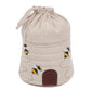 Drawstring Bag Bee-hive
