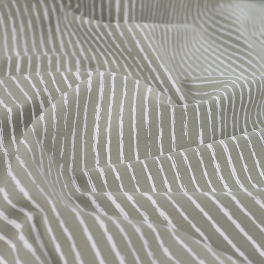 Cotton Poplin Print - Stripes