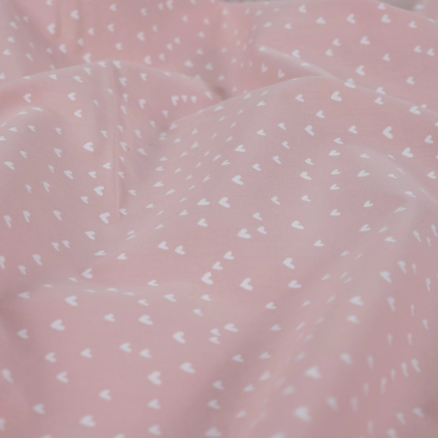Cotton Poplin Print - Hearts