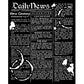 Stensill 20x25sm - Coffee and Chocolate Daily News