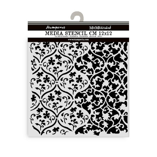 Stensill 12x12sm -Tapestry