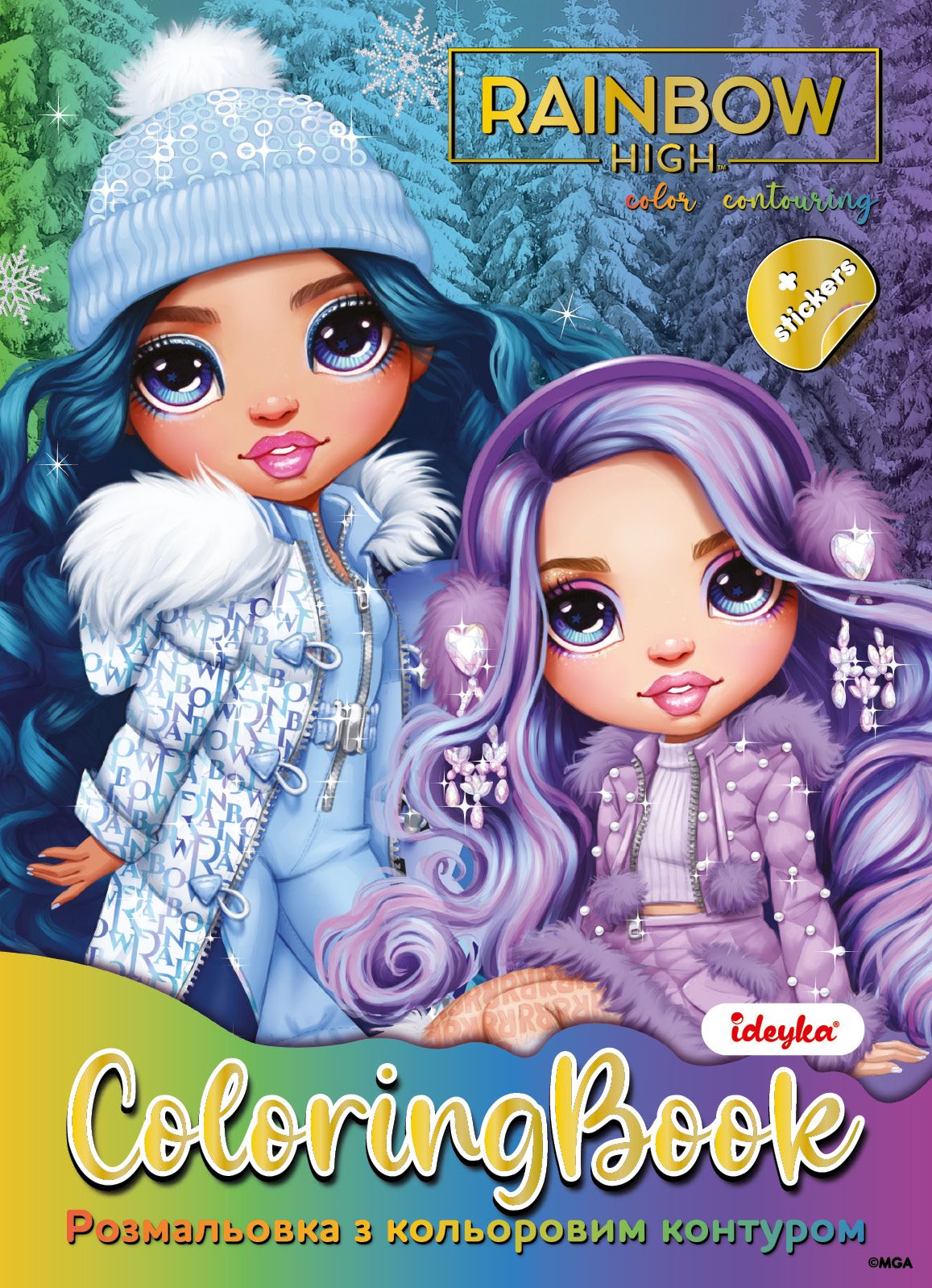 Litabók - Rainbow High Winter