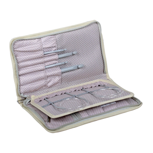 Taska fyrir hringprjóna