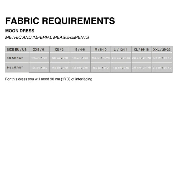 Puff and Pencil - Moon Dress