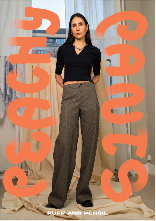 Puff and Pencil - Peachy Pants