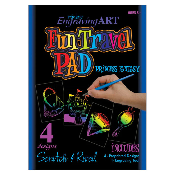 Engraving art Travel - Princess fantasy