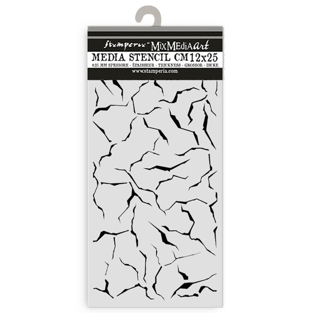 Stensill 12x25sm - Crackle