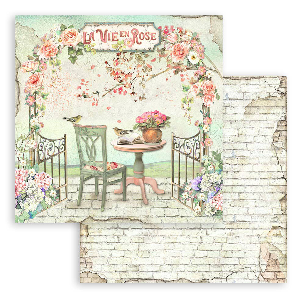 Pappír 8x8 - House of Roses