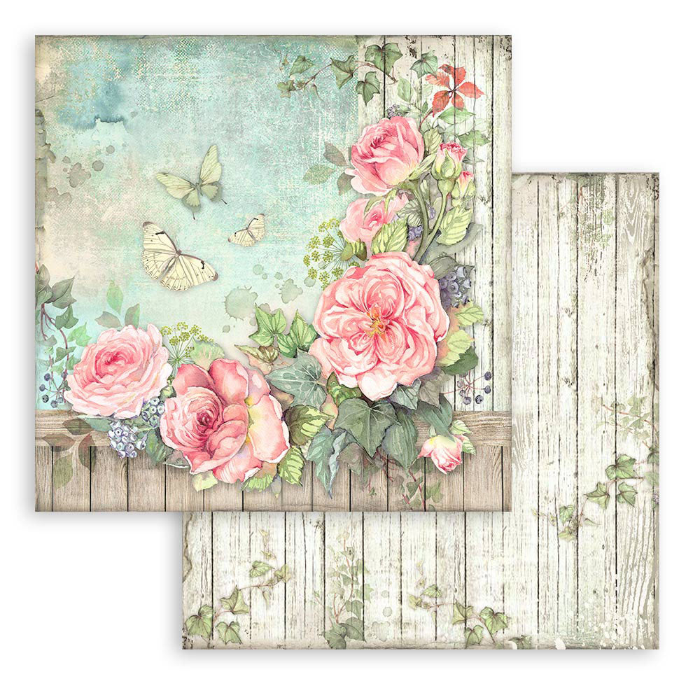 Pappír 8x8 - House of Roses