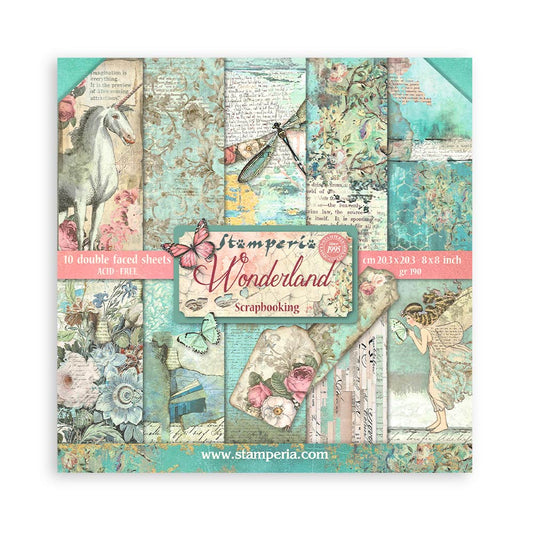 Pappír 8x8 - Wonderland