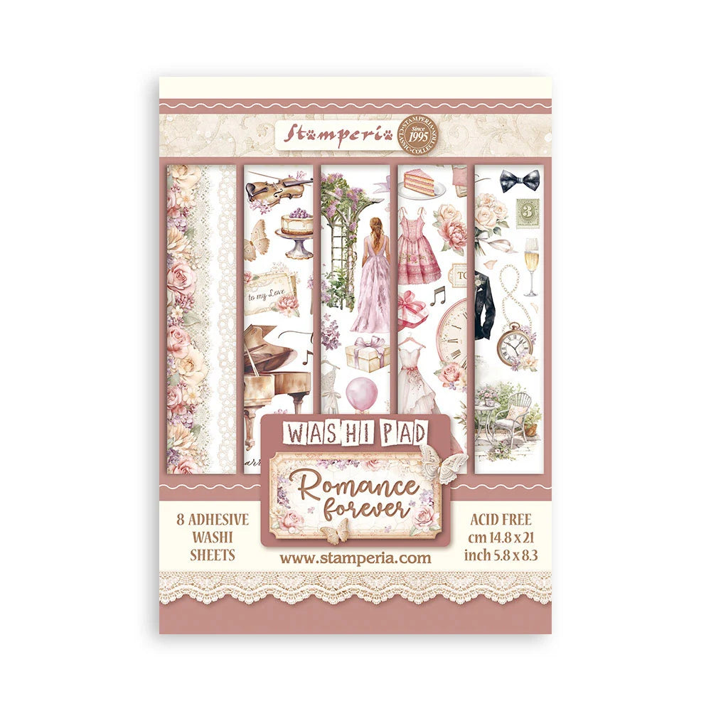 Washi pad - Romance Forever
