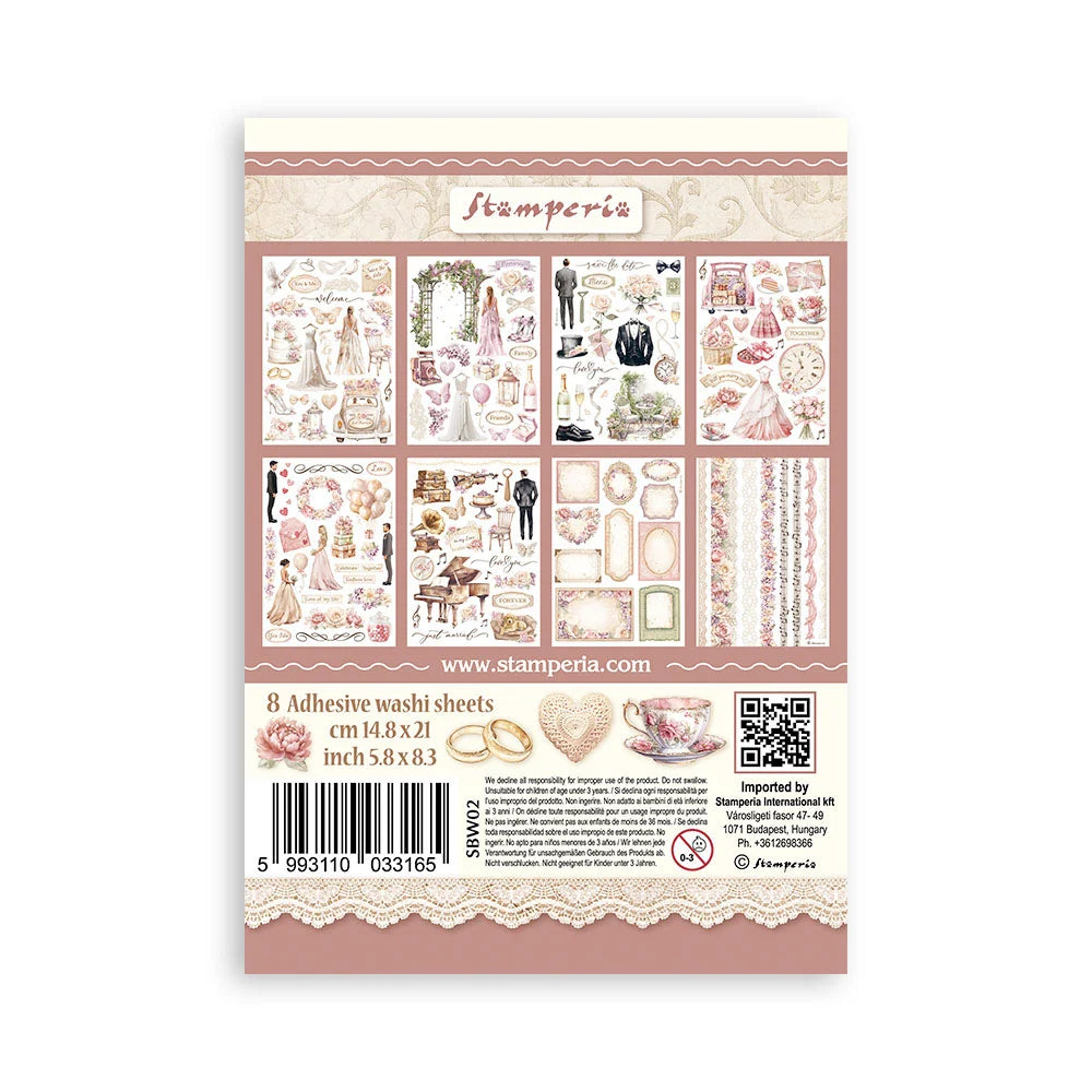 Washi pad - Romance Forever