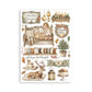 Washi pad 8stk A5