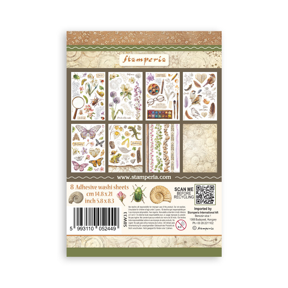 Washi pad 8stk A5