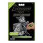 Mini Engraving Art Silver - Kitten & Cat