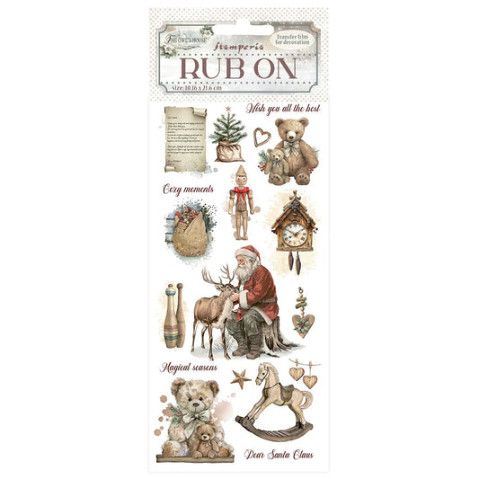 Rub-on - The Owl´s House teddy bears