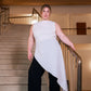 Puff and Pencil - Slash Dress x Cap Sleeve