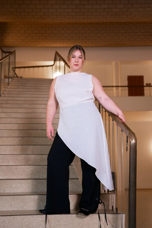 Puff and Pencil - Slash Dress x Cap Sleeve