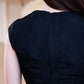 Puff and Pencil - Slash Dress x Cap Sleeve