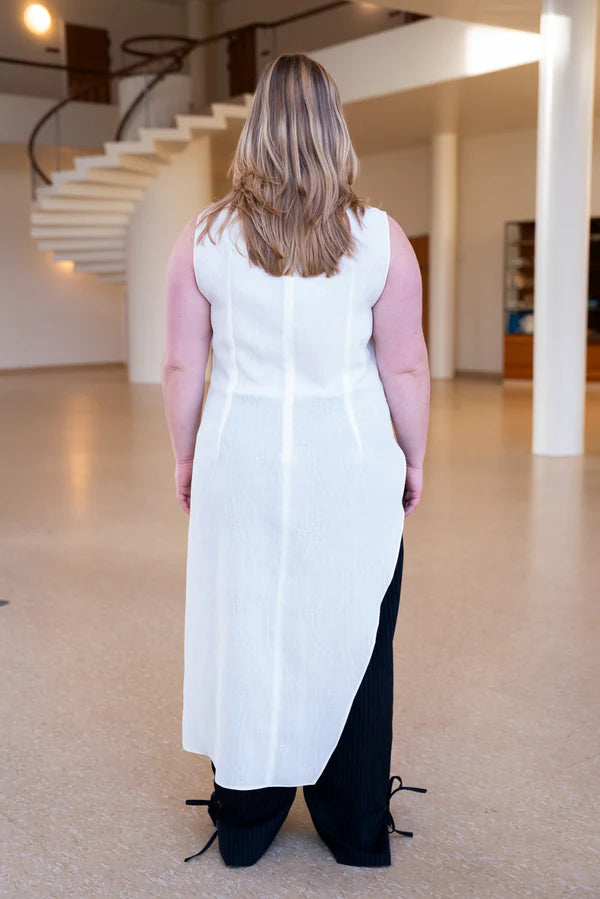 Puff and Pencil - Slash Dress x Cap Sleeve