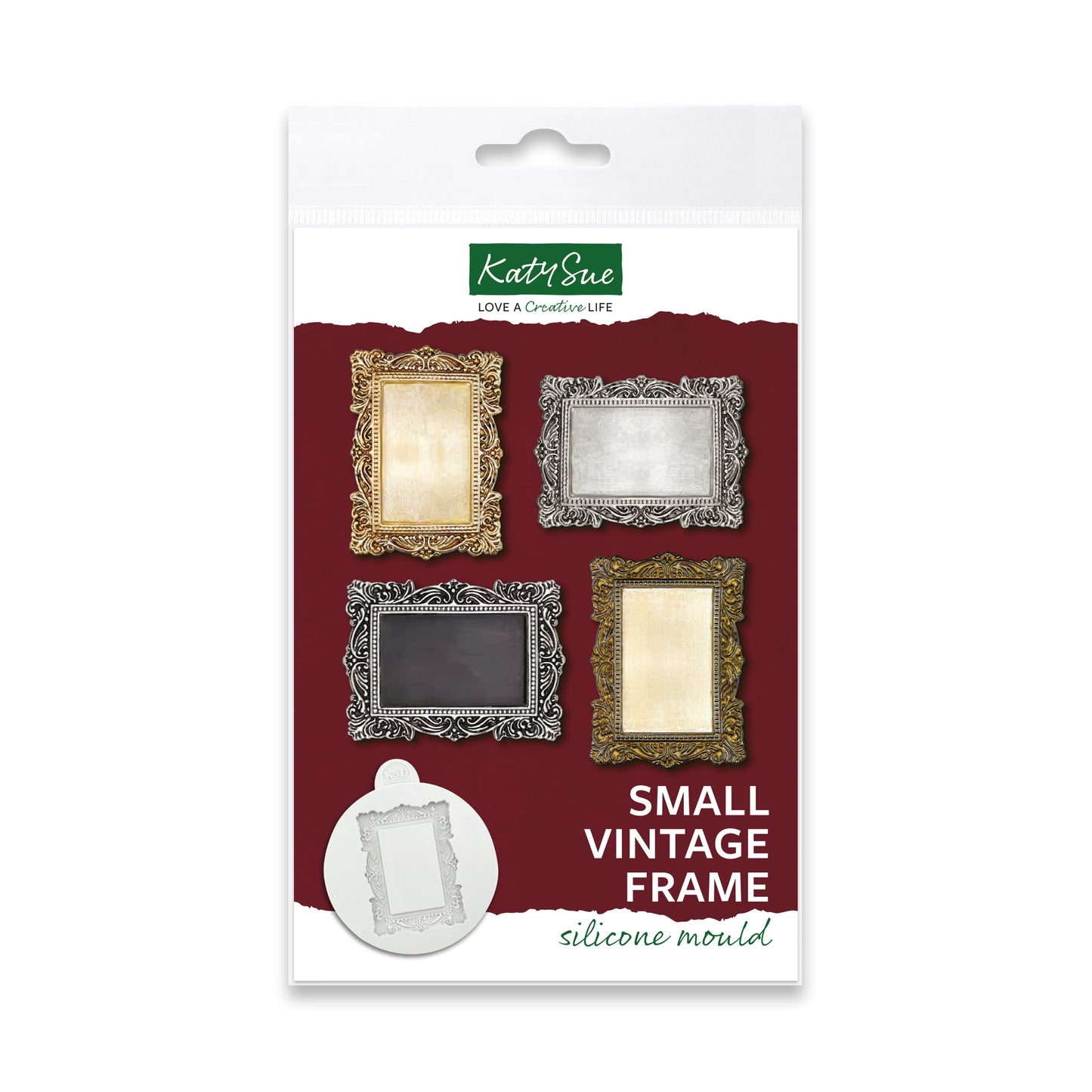 Silicone Mould - Small Vintage Frame