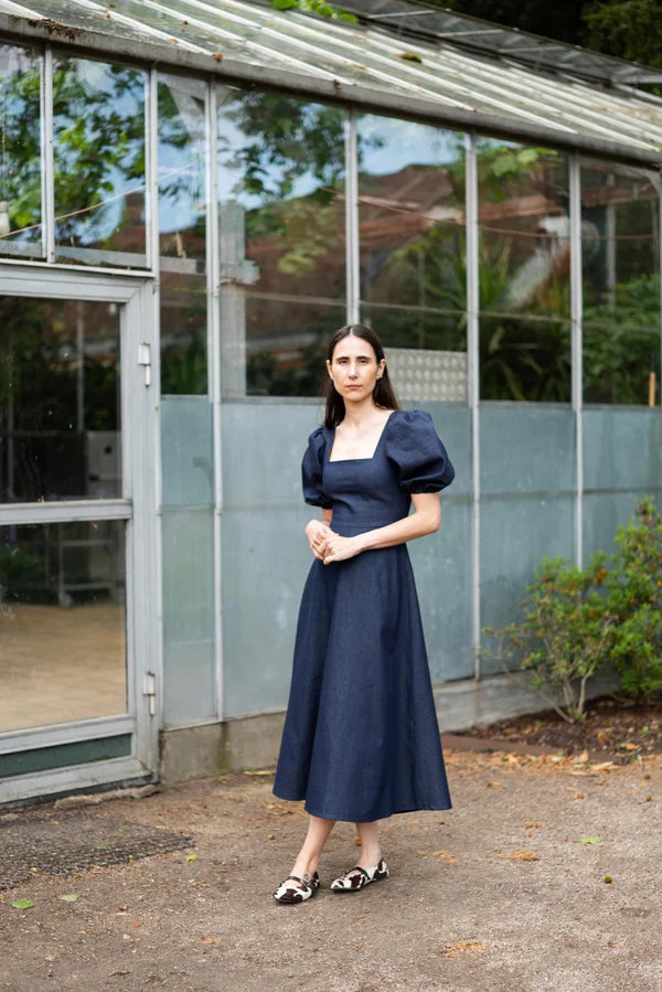 Puff and Pencil - Square Dress x Puff Sleeve