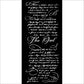 Stensill 12x25sm - The Owl's House letter