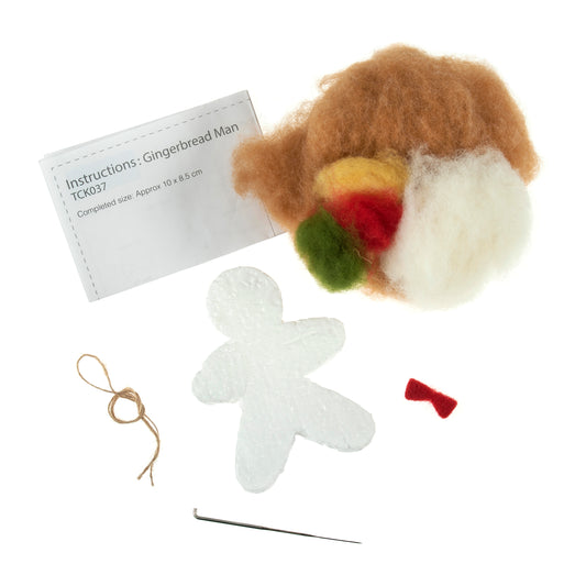 Filt kit - Gingerbread man