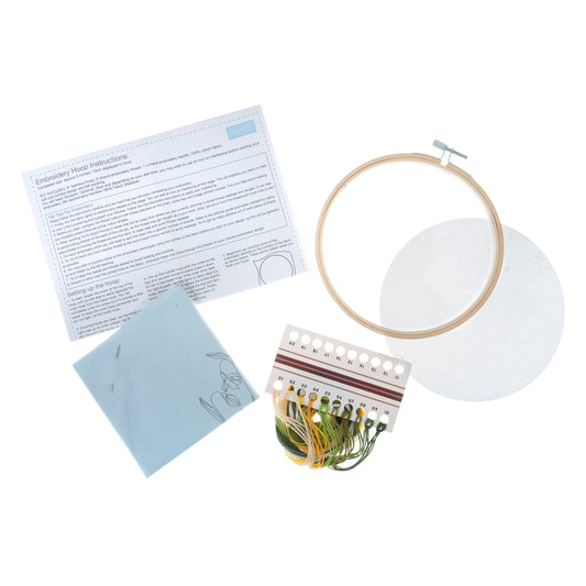 Emboidery Hoop: Snowdrops