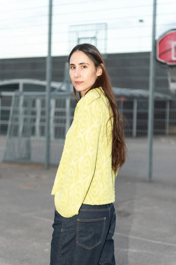 Puff and Pencil - Collared Blouse + Cone Sleeves