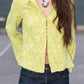 Puff and Pencil - Collared Blouse + Cone Sleeves