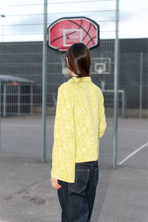 Puff and Pencil - Collared Blouse + Cone Sleeves