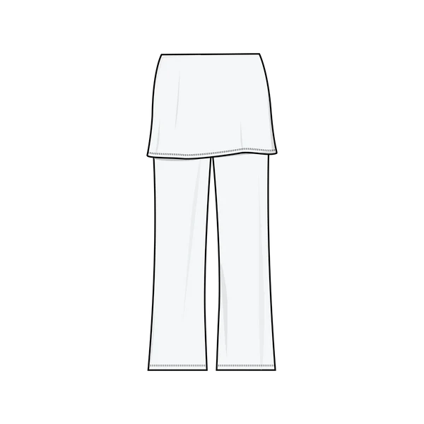 Puff and Pencil - Skirty Pants