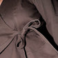 Puff and Pencil - Wrap Blouse x Straight Sleeves