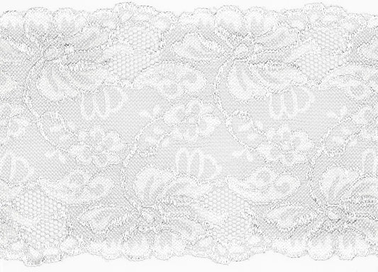 Lace stretch blúnda 90pl/10el / 150mm