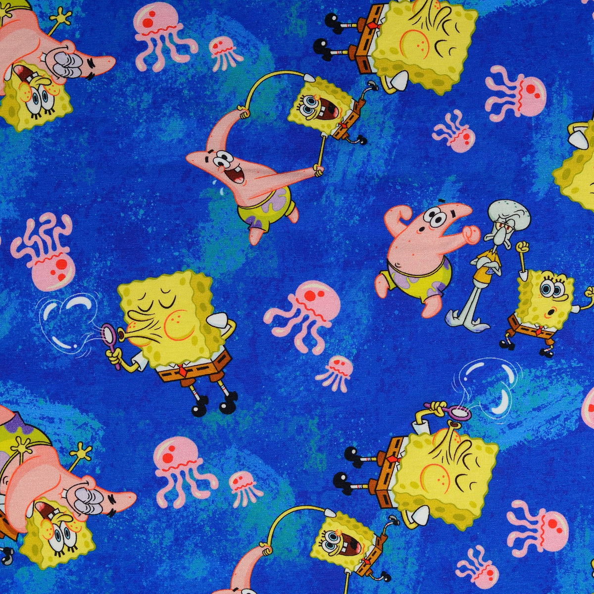 Bómullarjersey - Spongebob