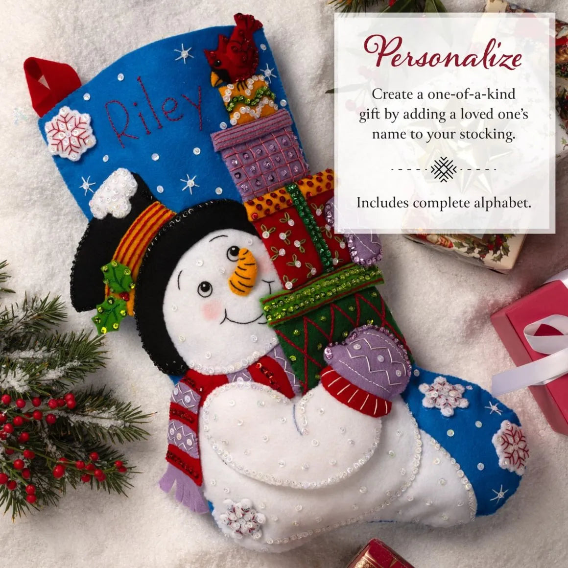 Bucilla - Holiday gift tower