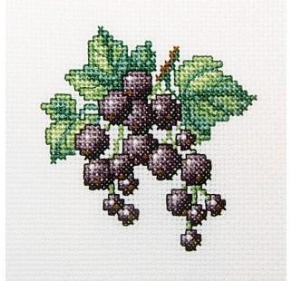Útsaumur - "Blackcurrant"