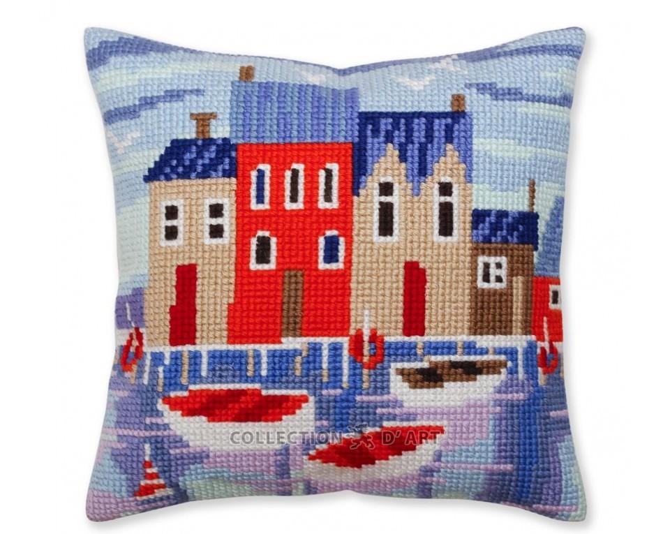 Útsaumur - Serene harbor