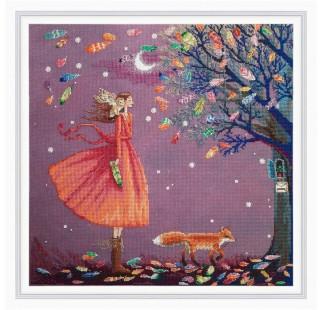 Útsaumur - "Wish tree"