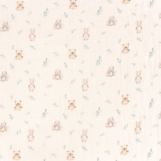 Muslin - Bears Off White