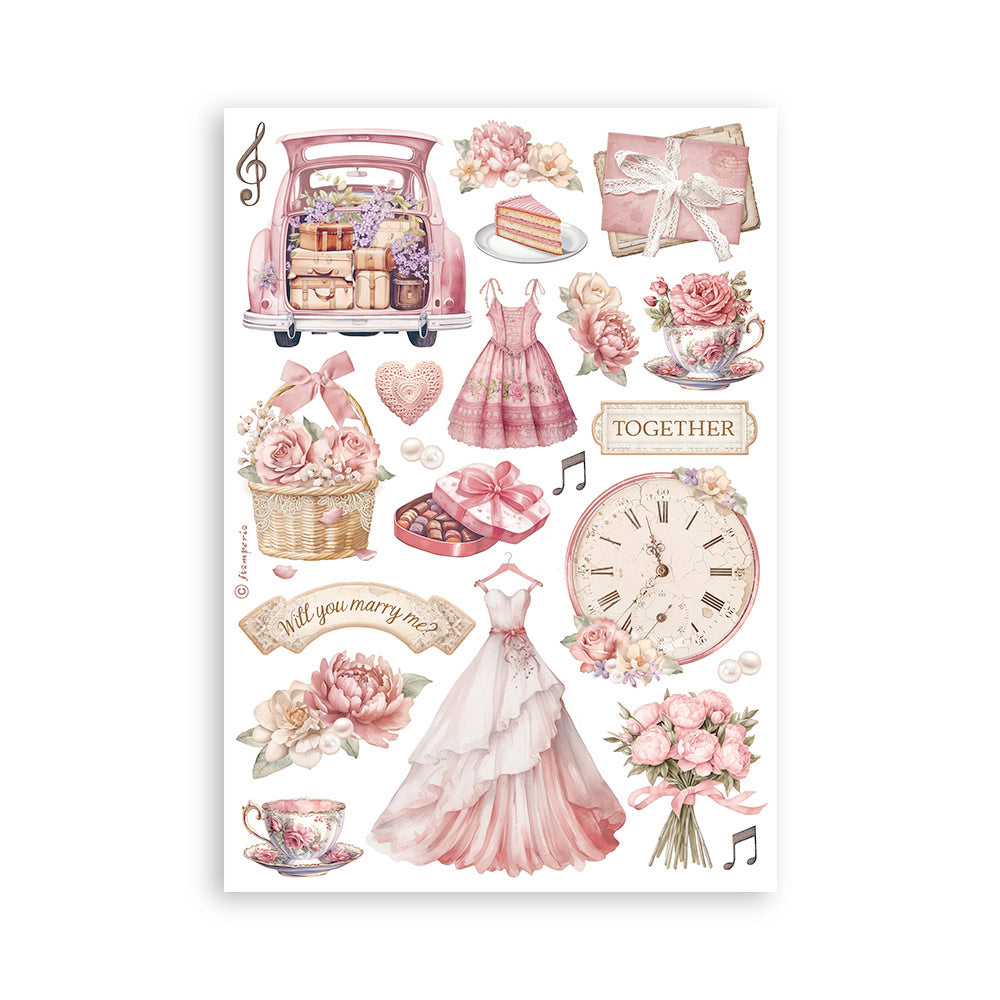 Washi pad - Romance Forever