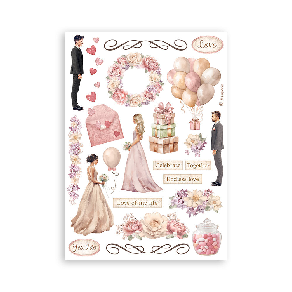 Washi pad - Romance Forever
