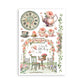 Washi pad 8stk A5 - House of Roses