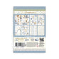 Washi pad 8stk A5 - Timeless